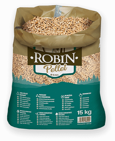 worek pelletu opałowego Robin do kupienia w Krasnymstawie lub sklepie internetowym